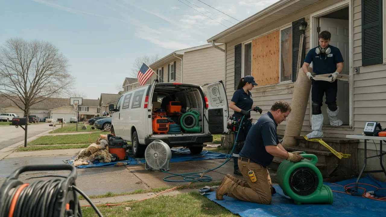 Water Damage Restoration in Sherrodsville, OH near me